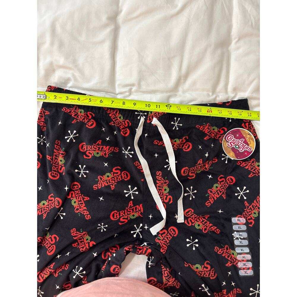 A Christmas Story Men's Lounge Pajama Pants XL Black Christmas Movie Sleepwear - Picture 4 of 5